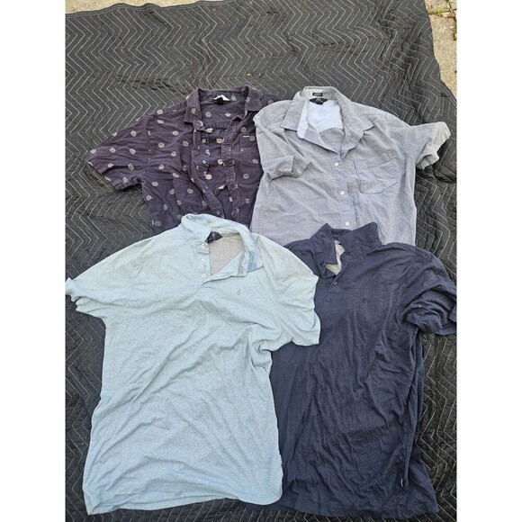 Mens Large Volcom Lot, Collared Shirt, Button Up, Short Sleve Bundle - Picture 1 of 6